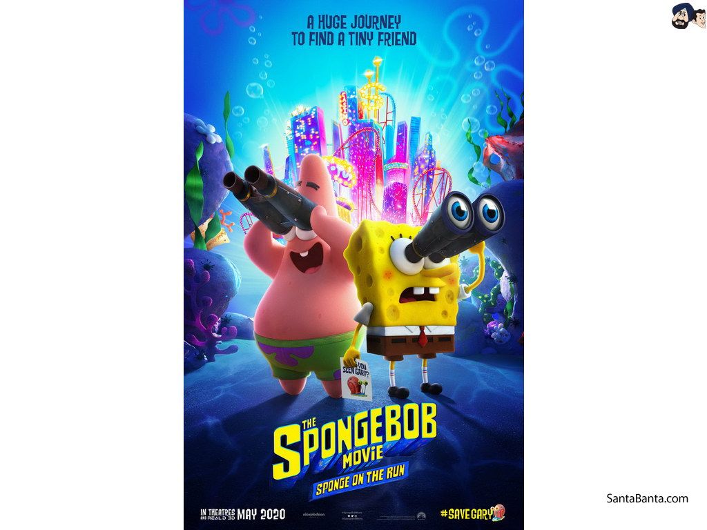 The SpongeBob Movie Sponge on the Run Movie Wallpaper