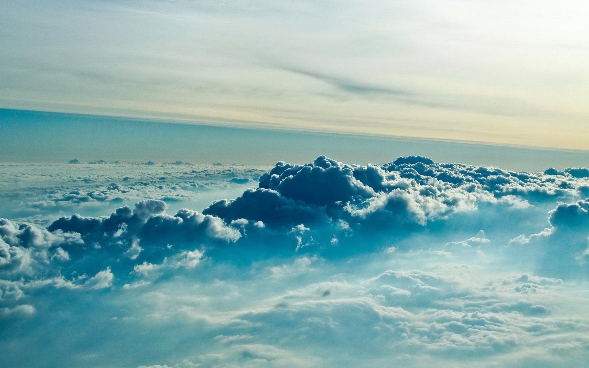 above clouds HD Wallpaper