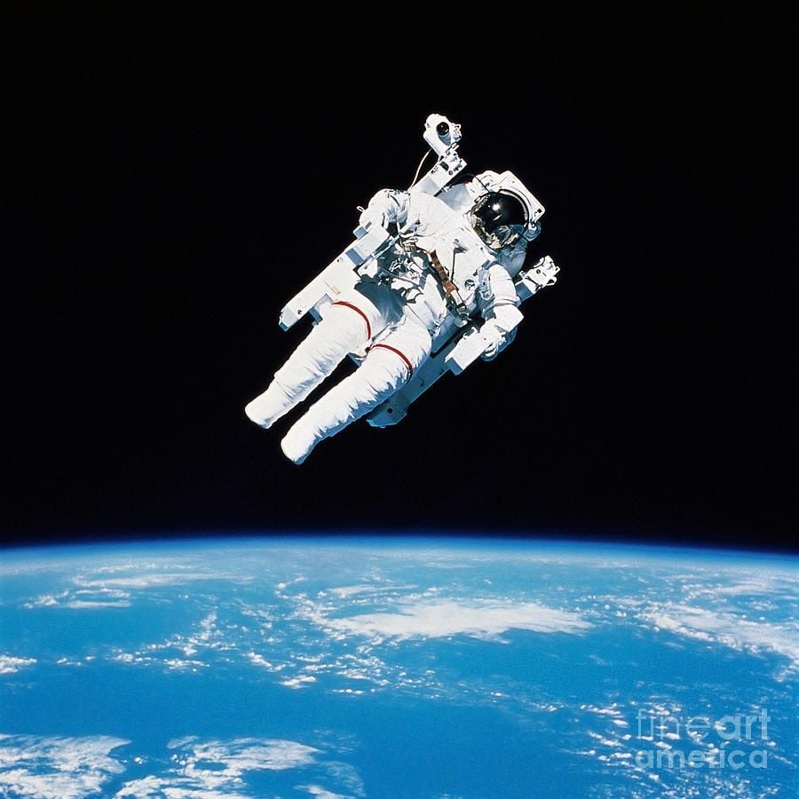 Free download Astronaut Floating In Space Stocktrek 900x900