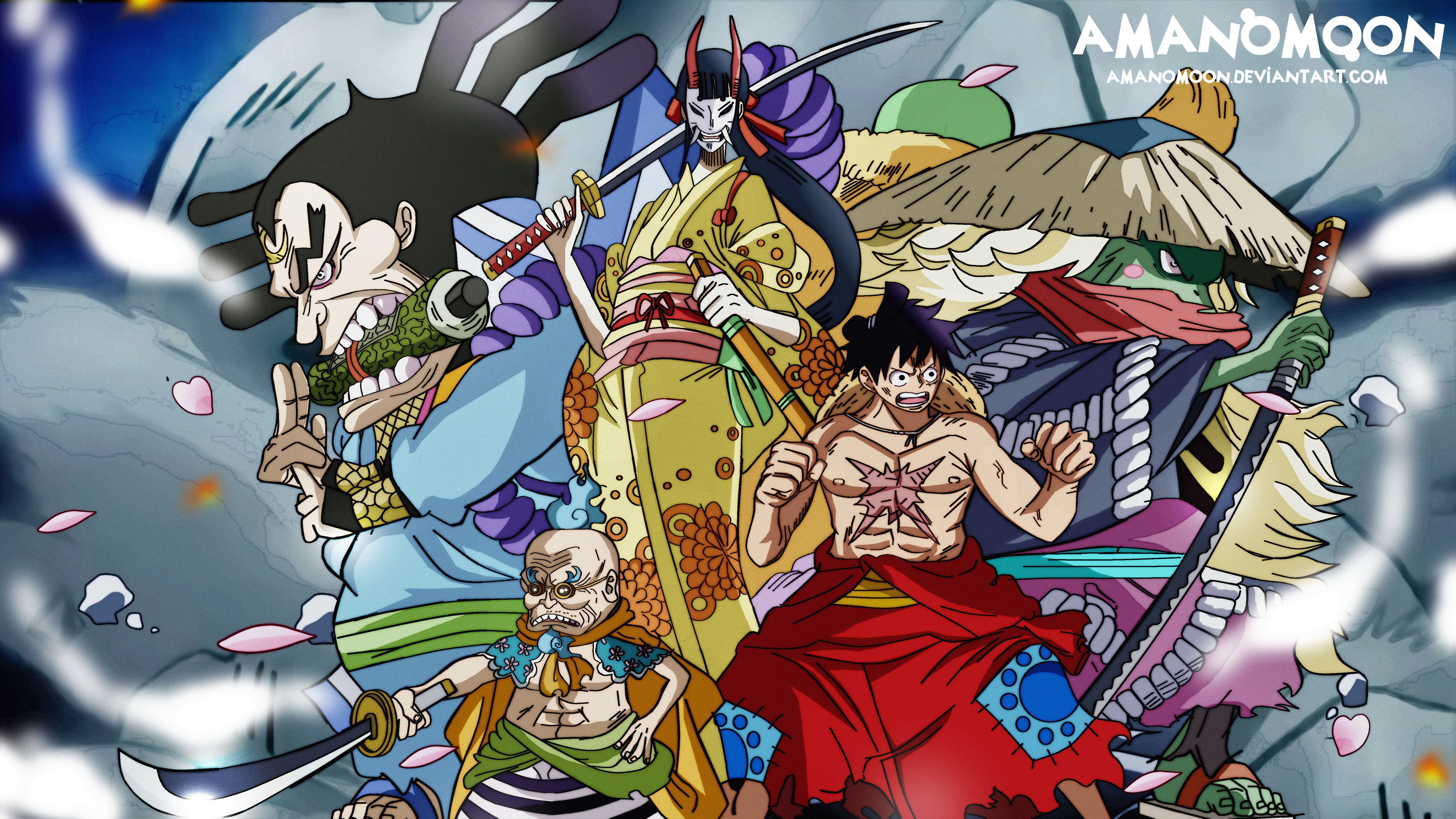 Kiku (One Piece) HD wallpaper free download