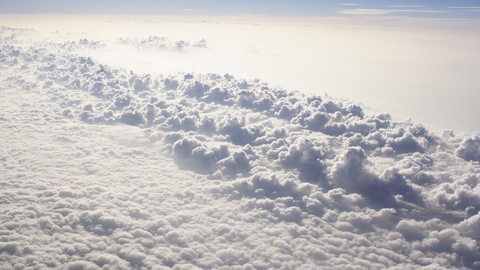 Above the clouds desktop PC and Mac wallpaper
