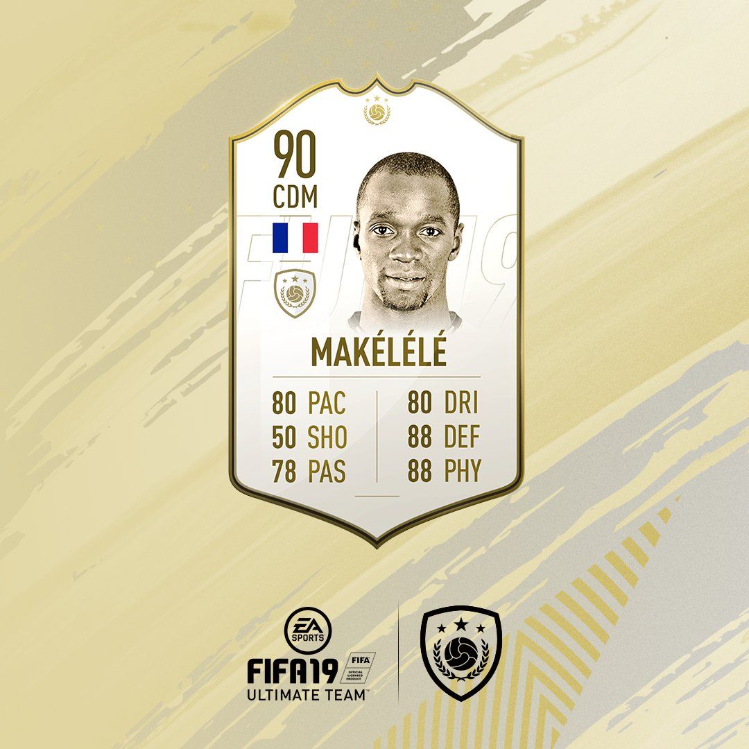 FIFA 19: Claude Makélélé Icon Announced. FifaUltimateTeam.it