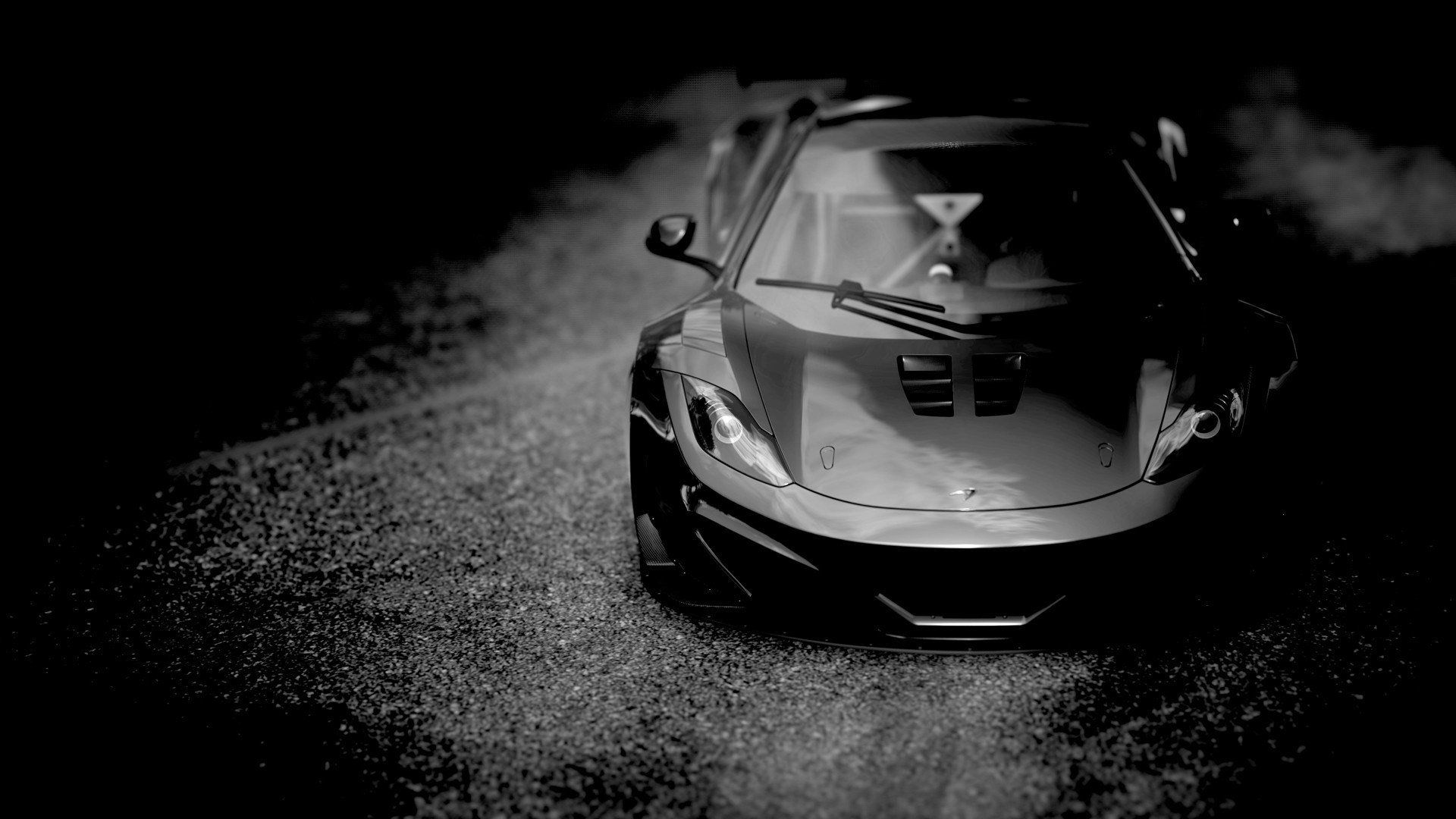 McLaren MP4 12C, Black cars HD Wallpaper / Desktop and Mobile Image & Photo