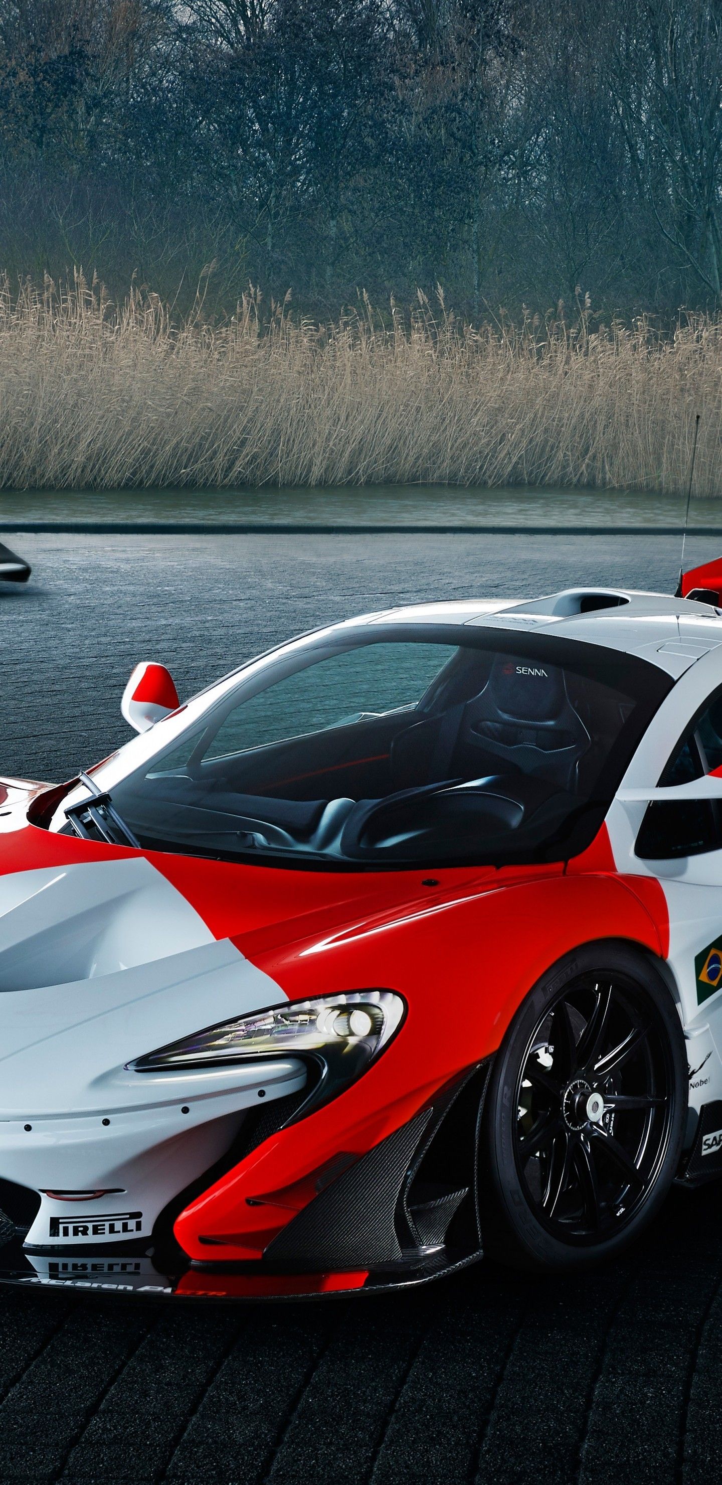 McLaren P1 Black And Red HD Wallpaper, Background Image Red