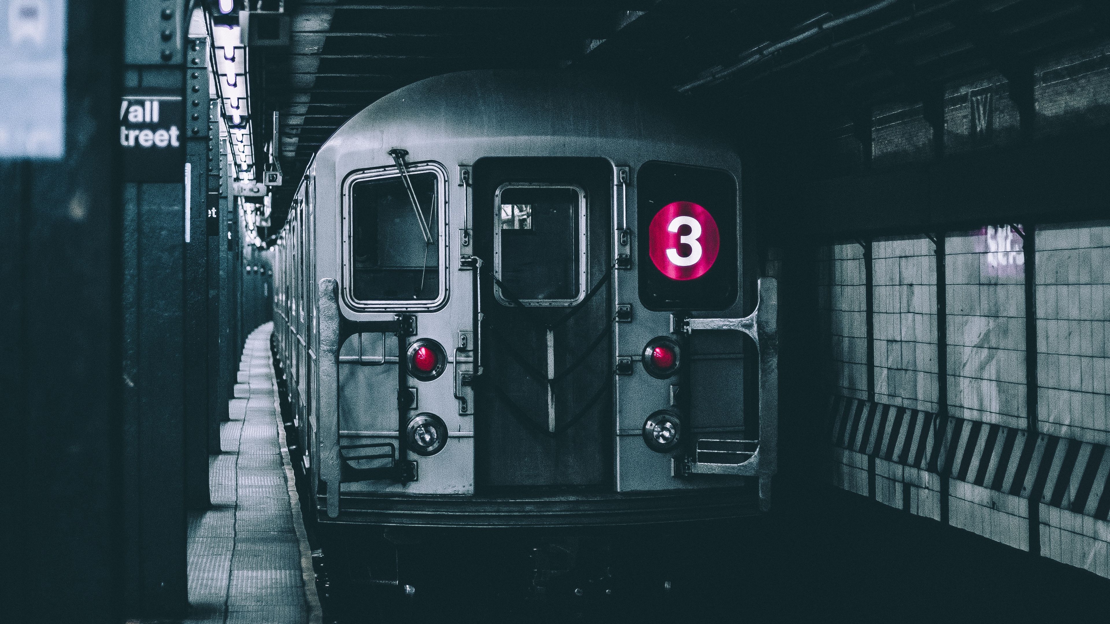 Download wallpaper 3840x2160 train, subway, underground 4k uhd 16