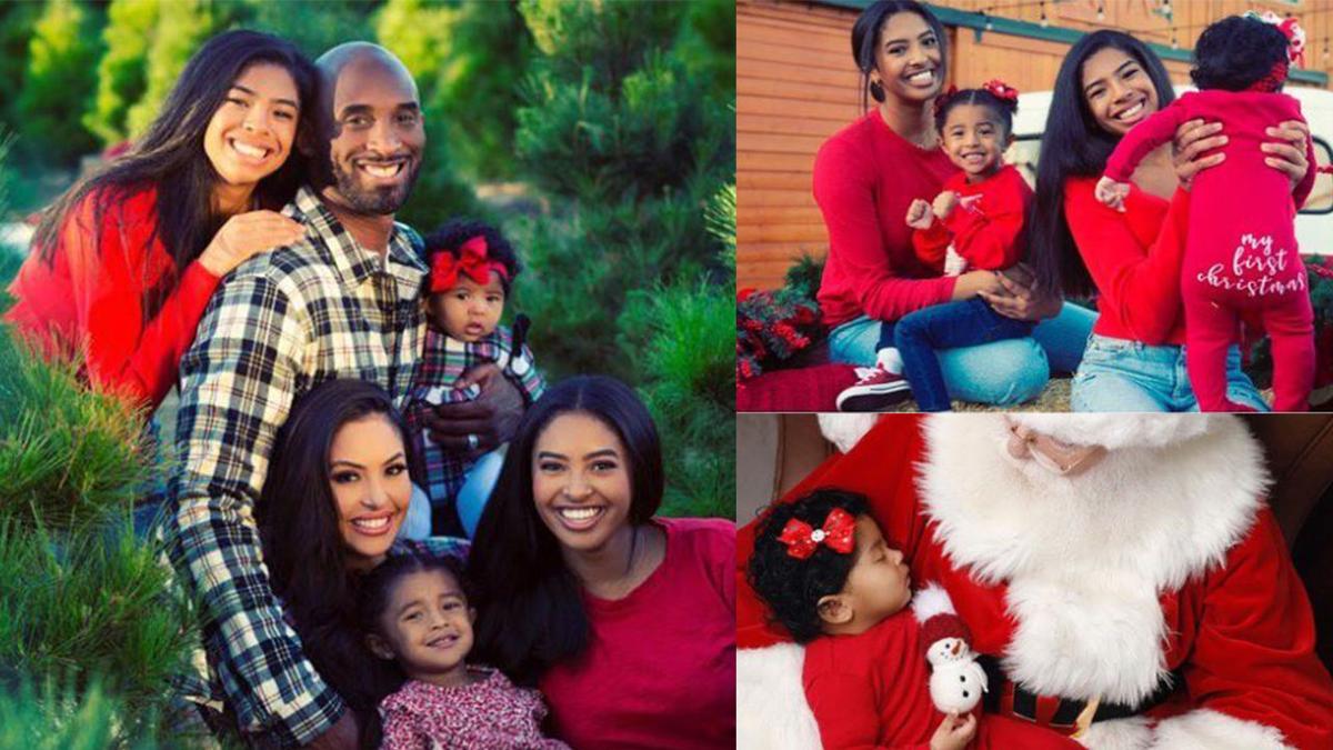 One of Kobe Bryant's last Instagram posts was of Christmas photo
