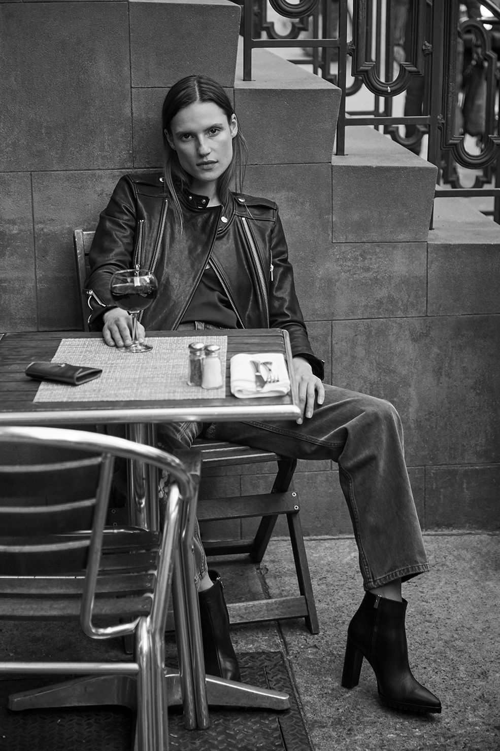 Bowie Leather Jacket // ANINE BING Holiday Collection 2017