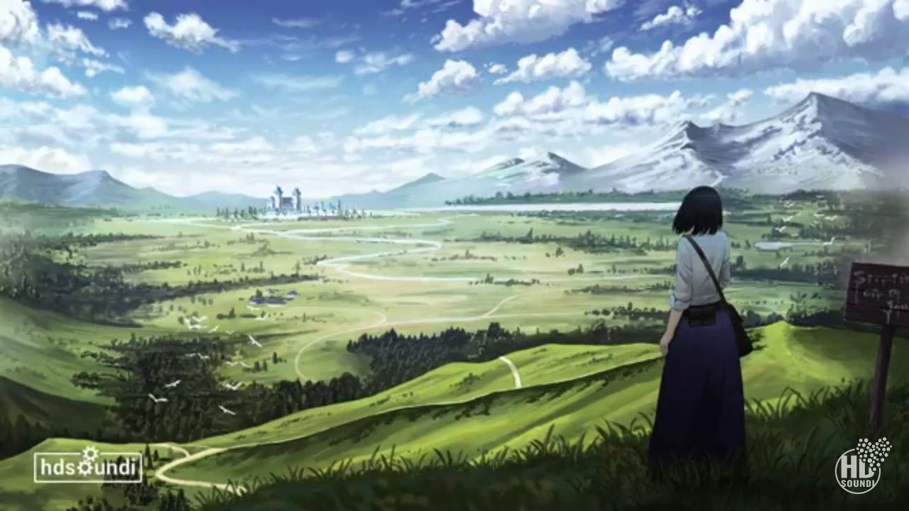 Cloud Wallpaper, Wallpaper Background, Anime Scenery