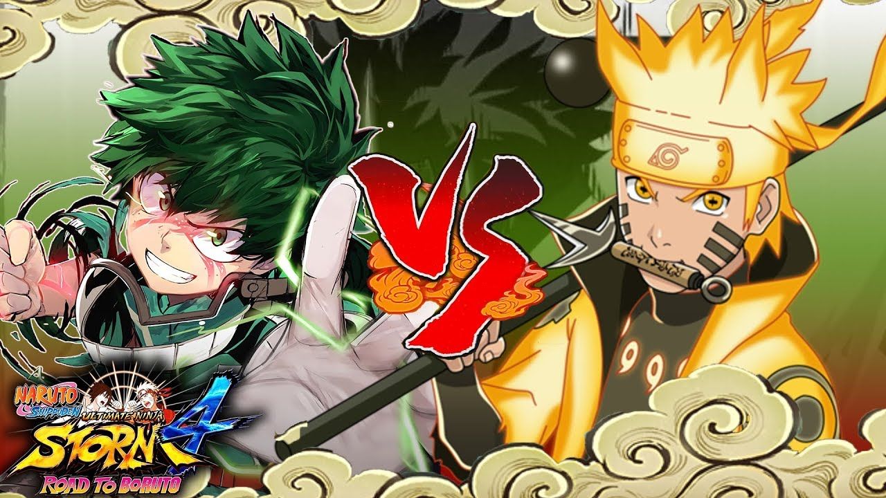Midoriya vs Naruto Uzumaki