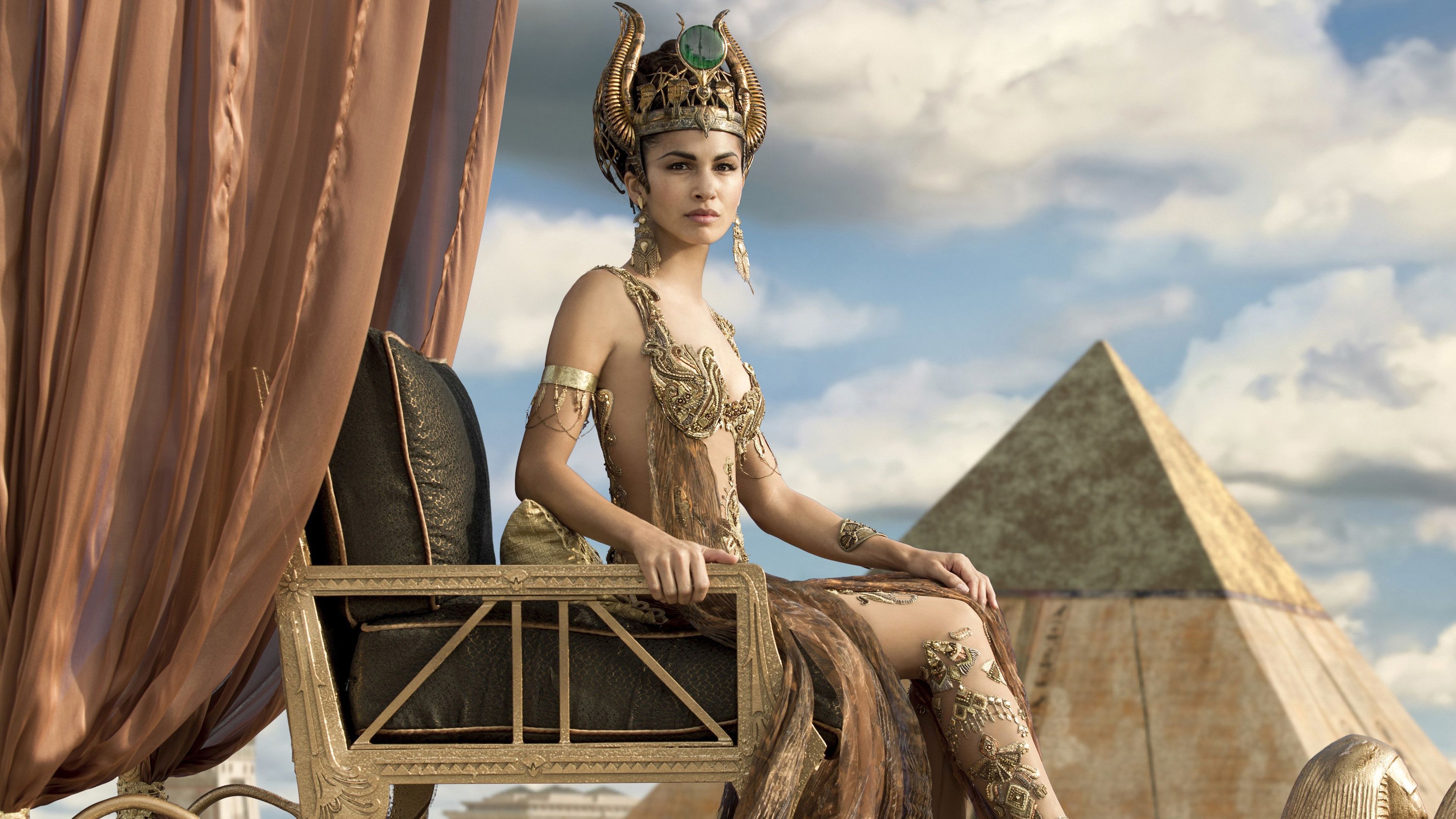 Elodie Yung as Hathor Gods of Egypt Wallpaper in jpg format