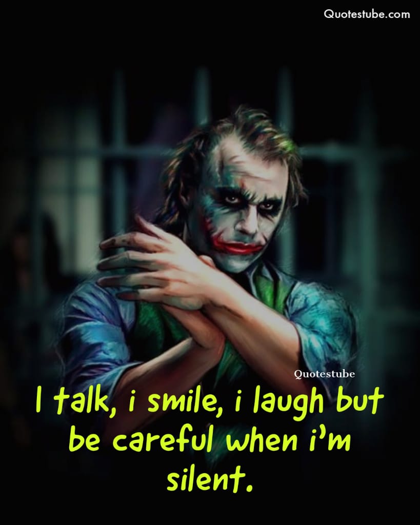 Joker Attitude Quotes Wallpapers Wallpaper Cave