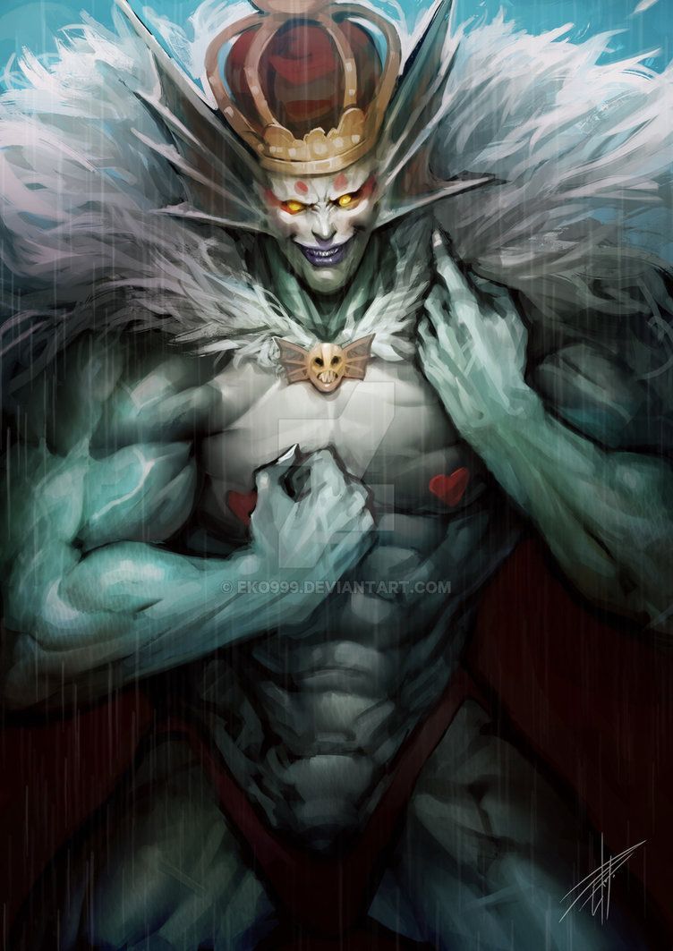 Deep Sea King. Arte súper