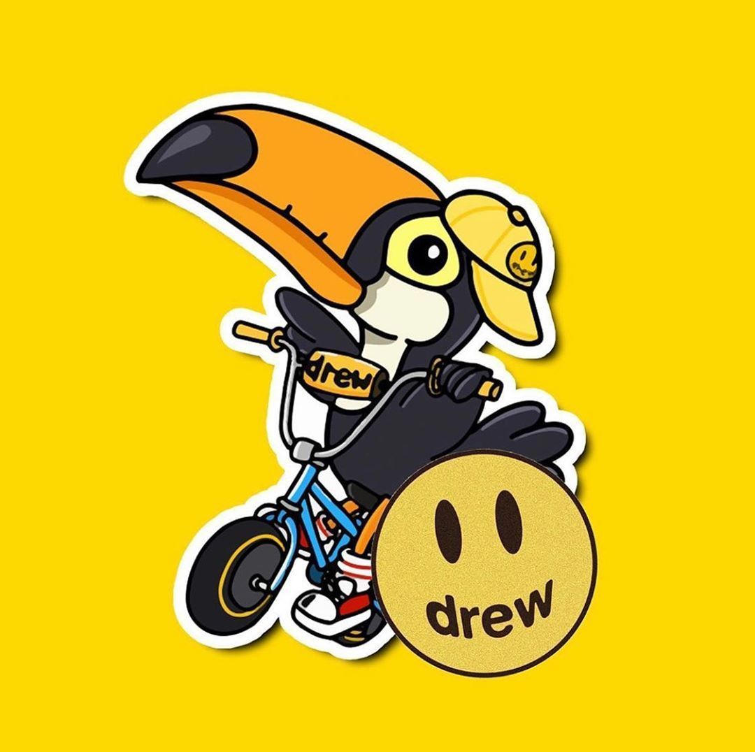 Justin Bieber! Check out this new Drew House sticker
