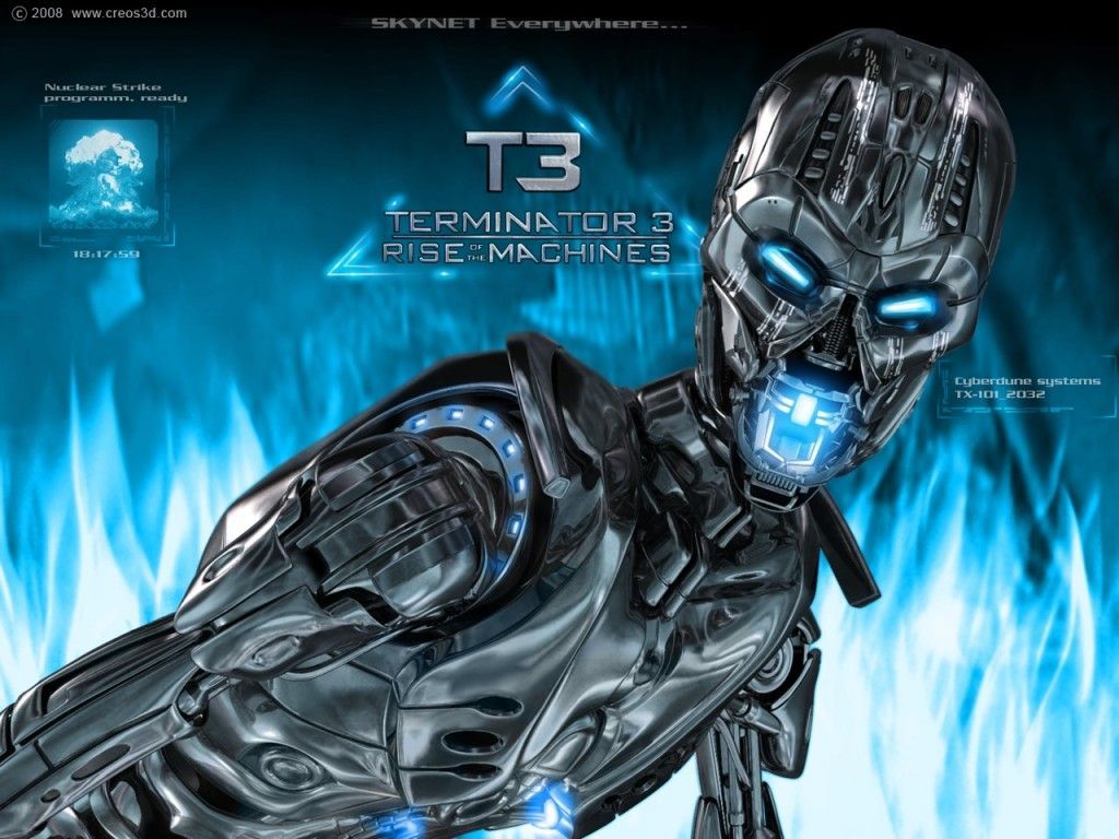 Termanator 3 Robot. Terminator 3 Rise Of The Machines 2003