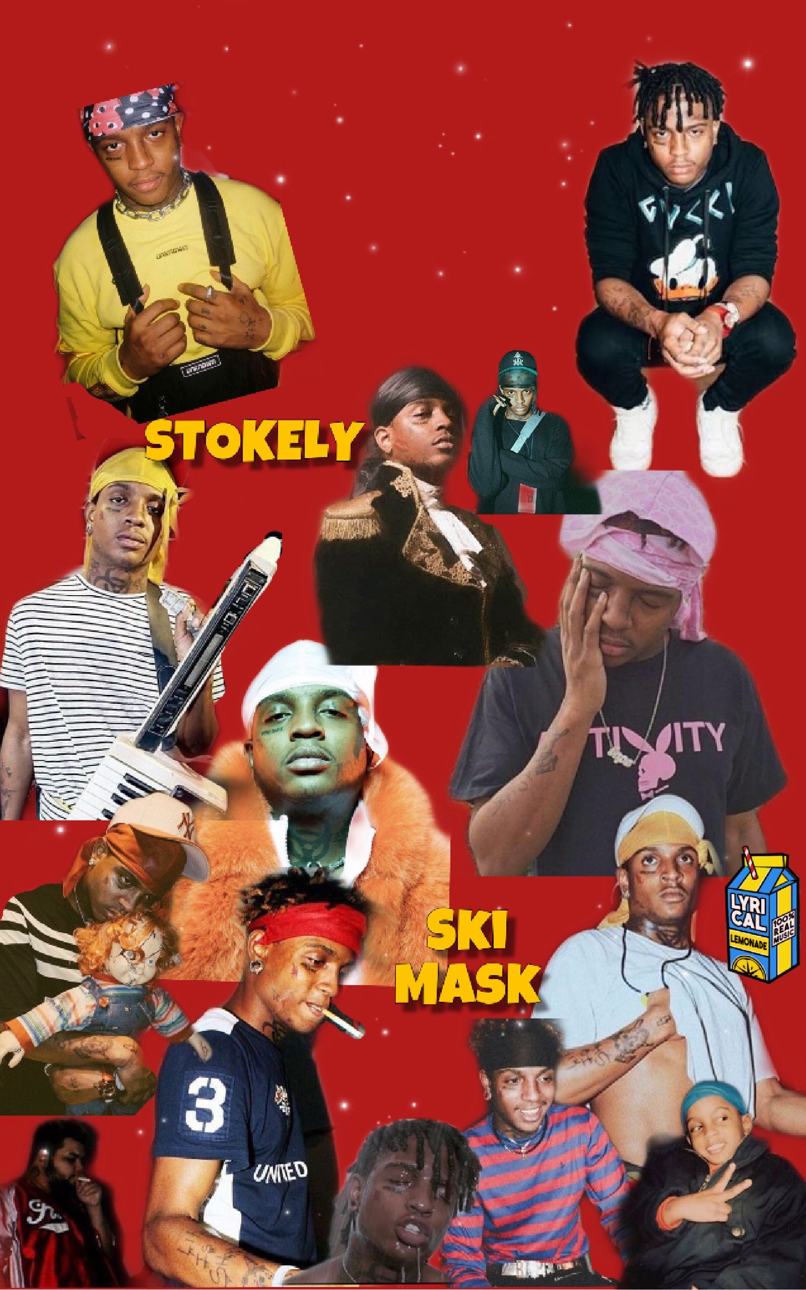 ski mask the slump god wallpapers (60+ images) on ski mask anime pics wallpapers