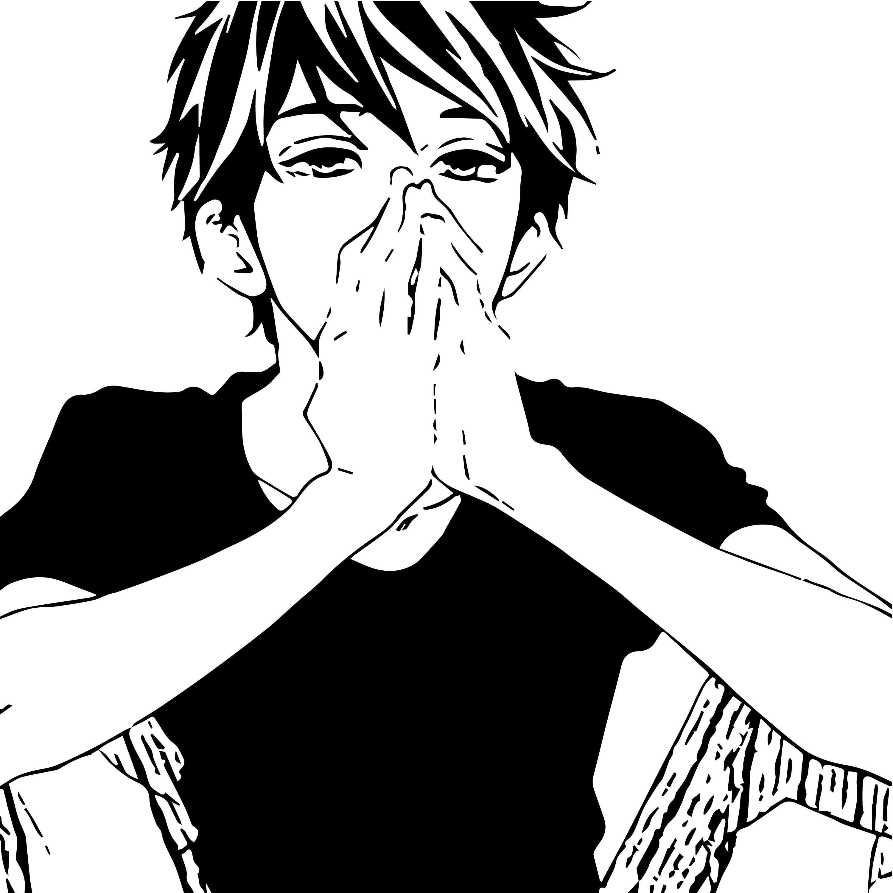Sad Anime Boy Crying Drawing