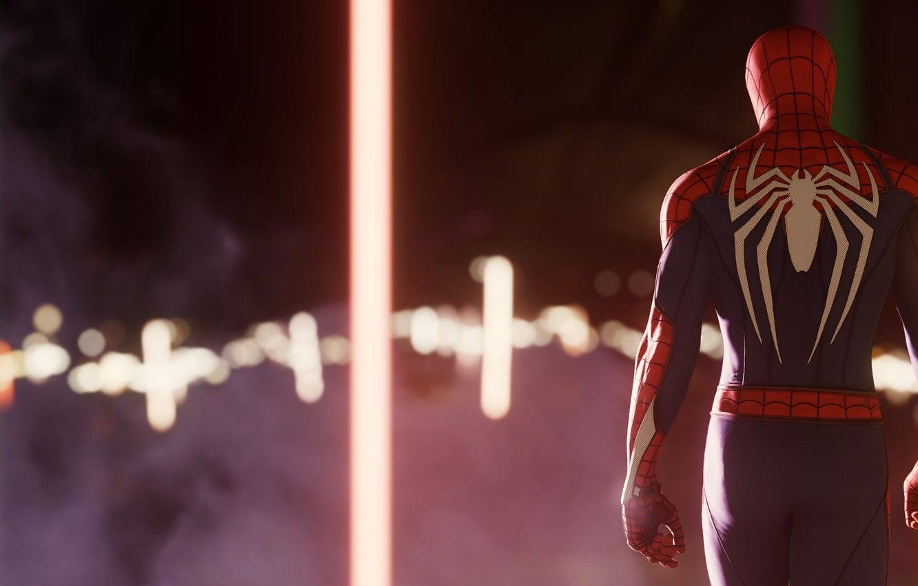 Photo Wallpaper City, Peter Parker, Spider Man, Ps4 HD