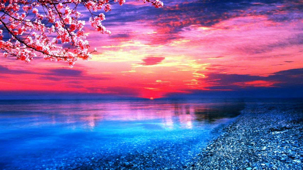 Pink Sunset Wallpapers - Wallpaper Cave