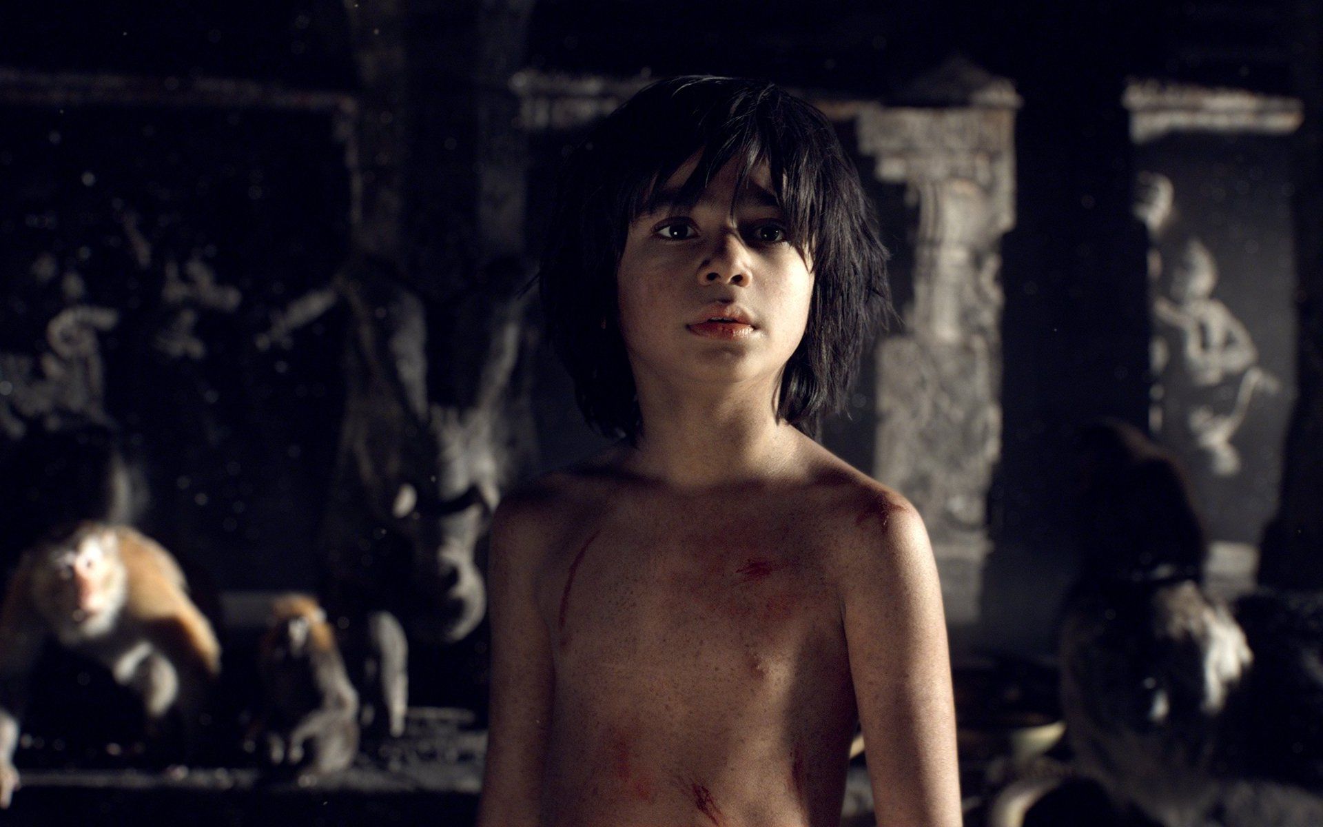 Neel Sethi As Mowgli The Jungle Book Wallpaper