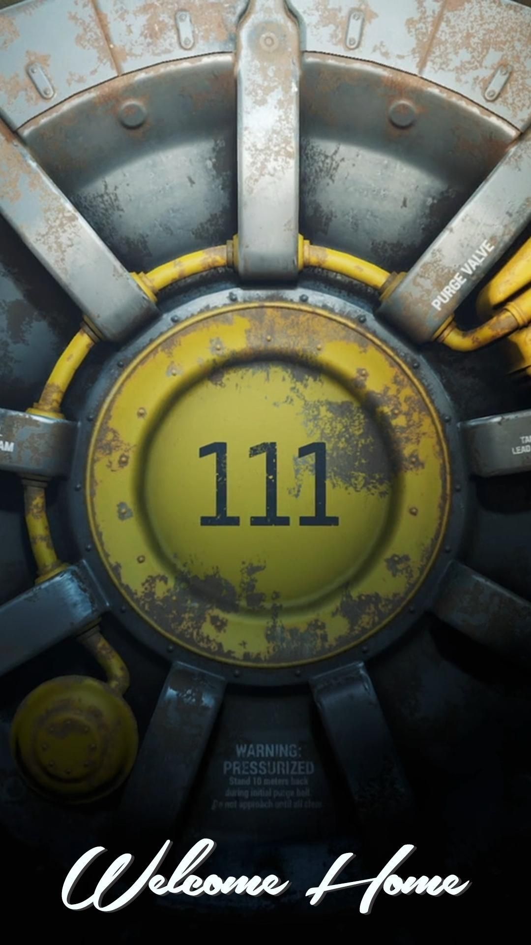 New Fallout 4 Mobile Wallpaper 4 Vault 111 Door, HD