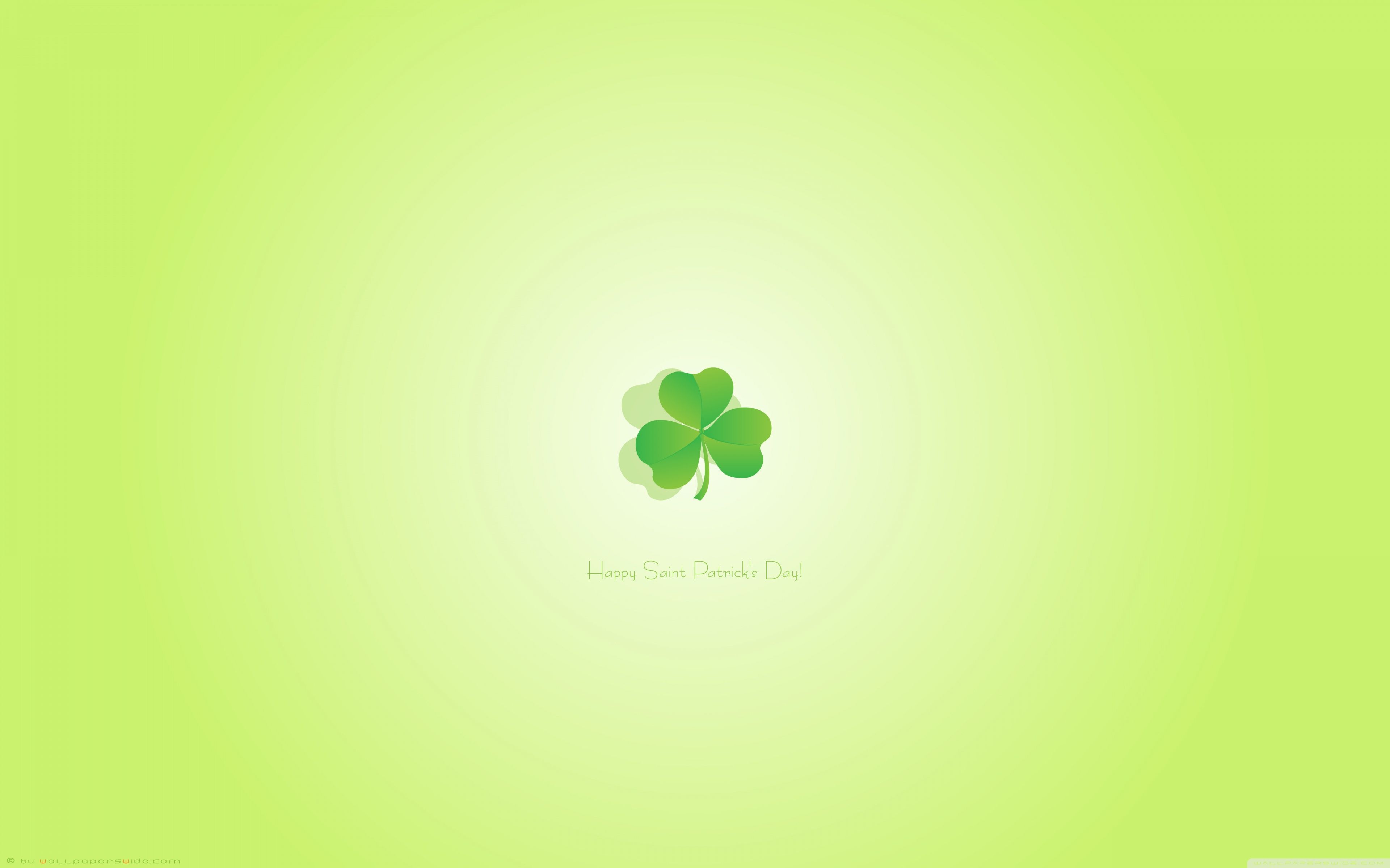 Happy Saint Patrick's Day Ultra HD Desktop Background Wallpaper for: Multi Display, Dual Monitor, Tablet