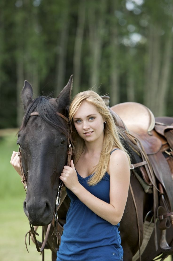 Wallpaper Horse And Rider From Heartland Marshall With Her
