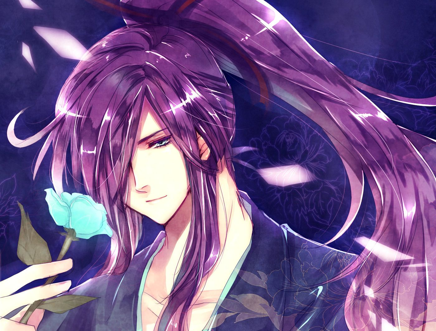 Long Hair Men Anime HD Wallpapers - Wallpaper Cave