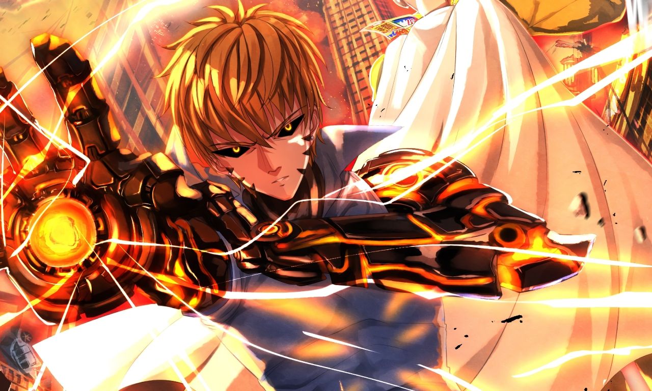 Genos One Punch Man Anime Wallpaper 4k Ultra HD