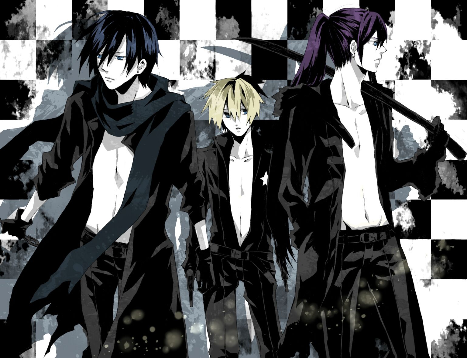 Picture Vocaloid Young man Kamui Gakupo & Kaito Anime