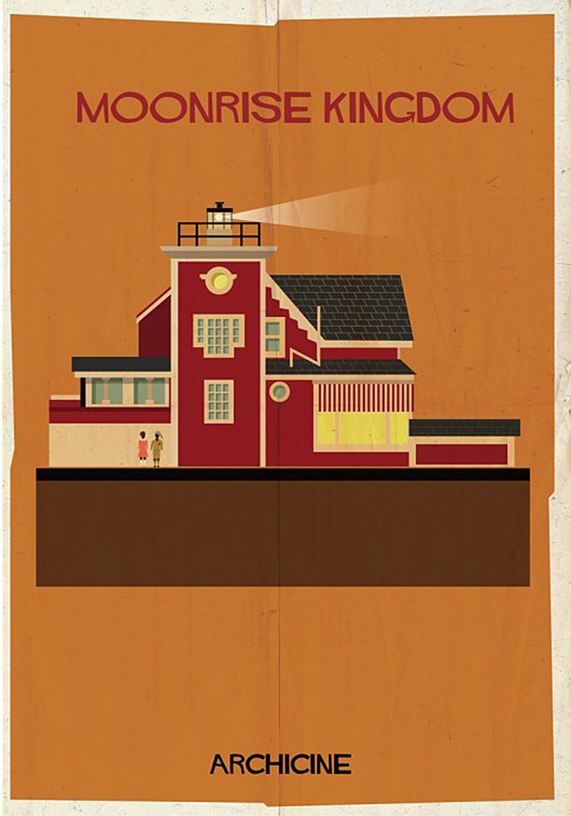 Wes Anderson iPhone Wallpaper Buildings In Movies