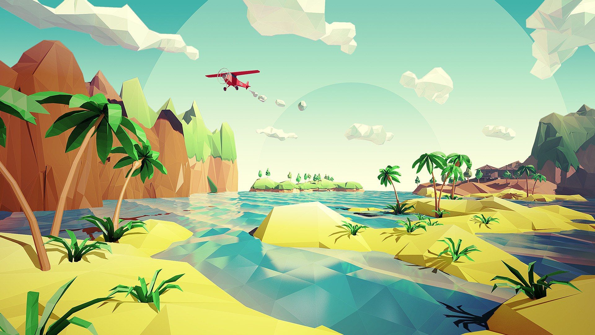 Low poly style wallpaper fulll pack HD (Part 1)