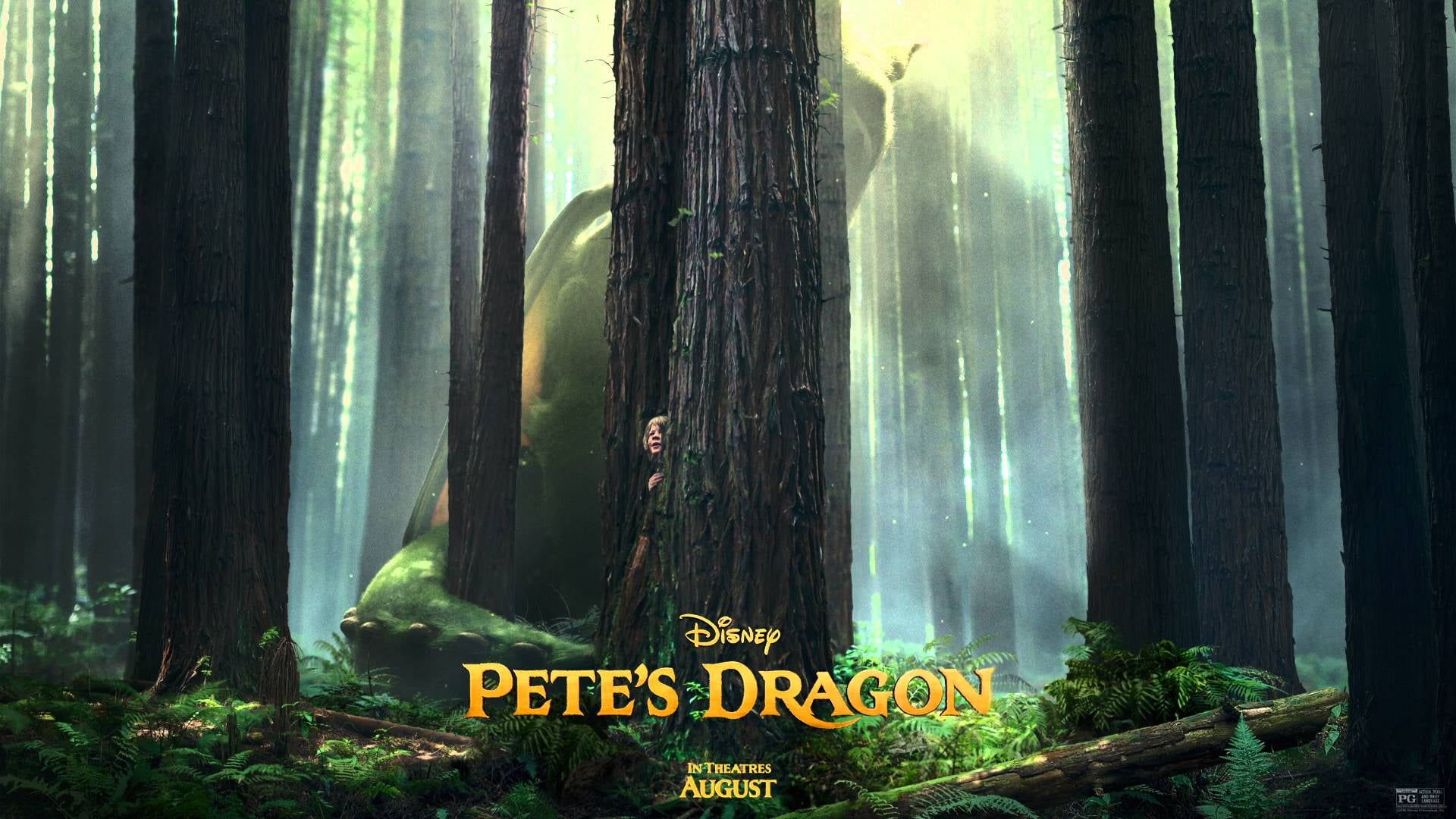 Disney Pete's Dragon movie HD wallpaper