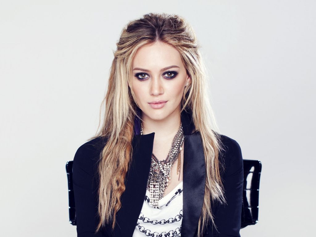 Download Makeup, actress, celebrity, Hilary Duff wallpaper