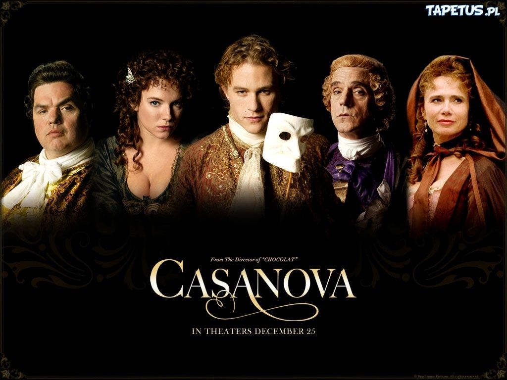 Casanova, Heath Ledger, Lena Olin, Jeremy Irons, Oliver Platt