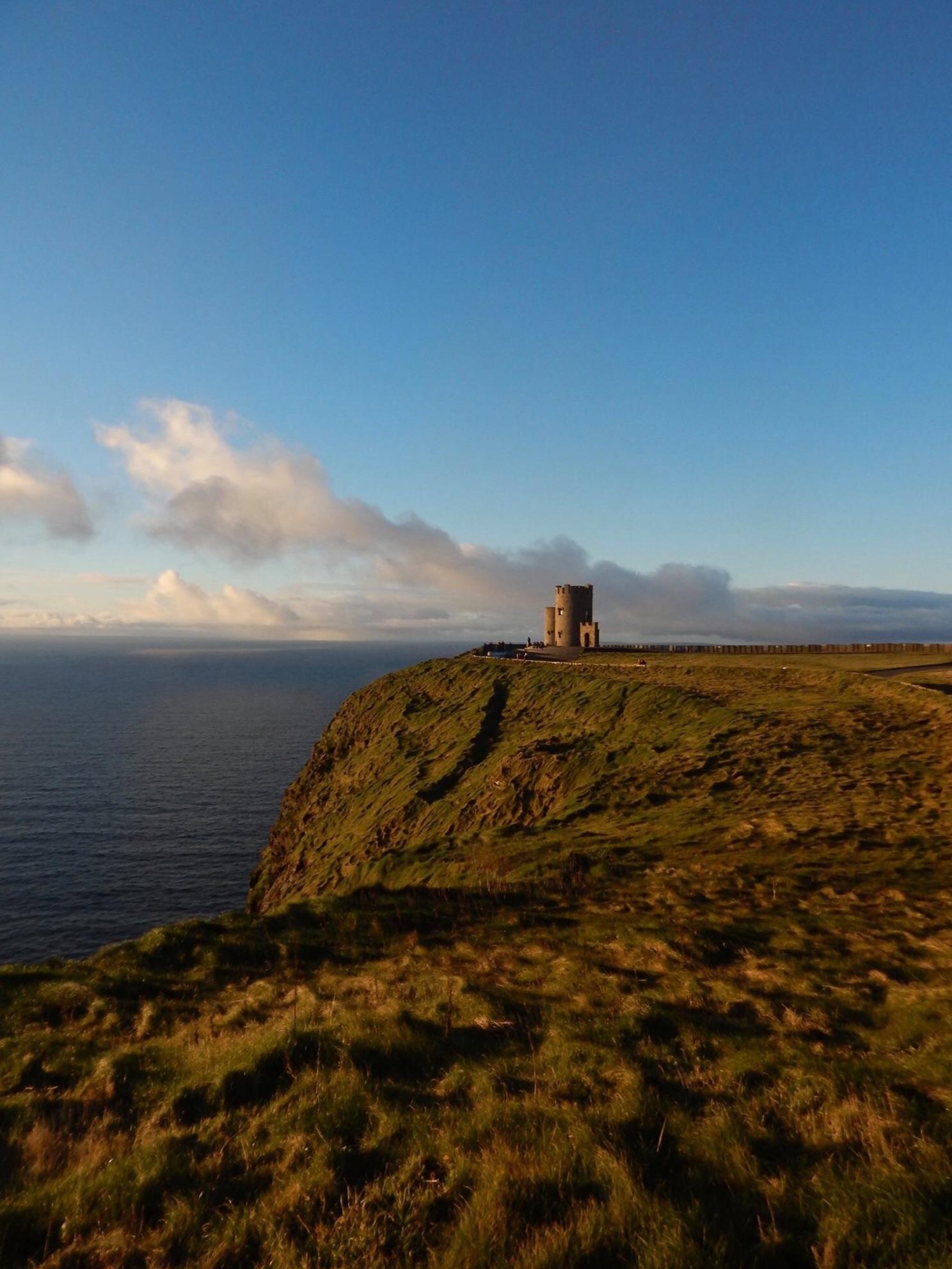 Picture I took at the Cliffs of Moher turned out to be a pretty
