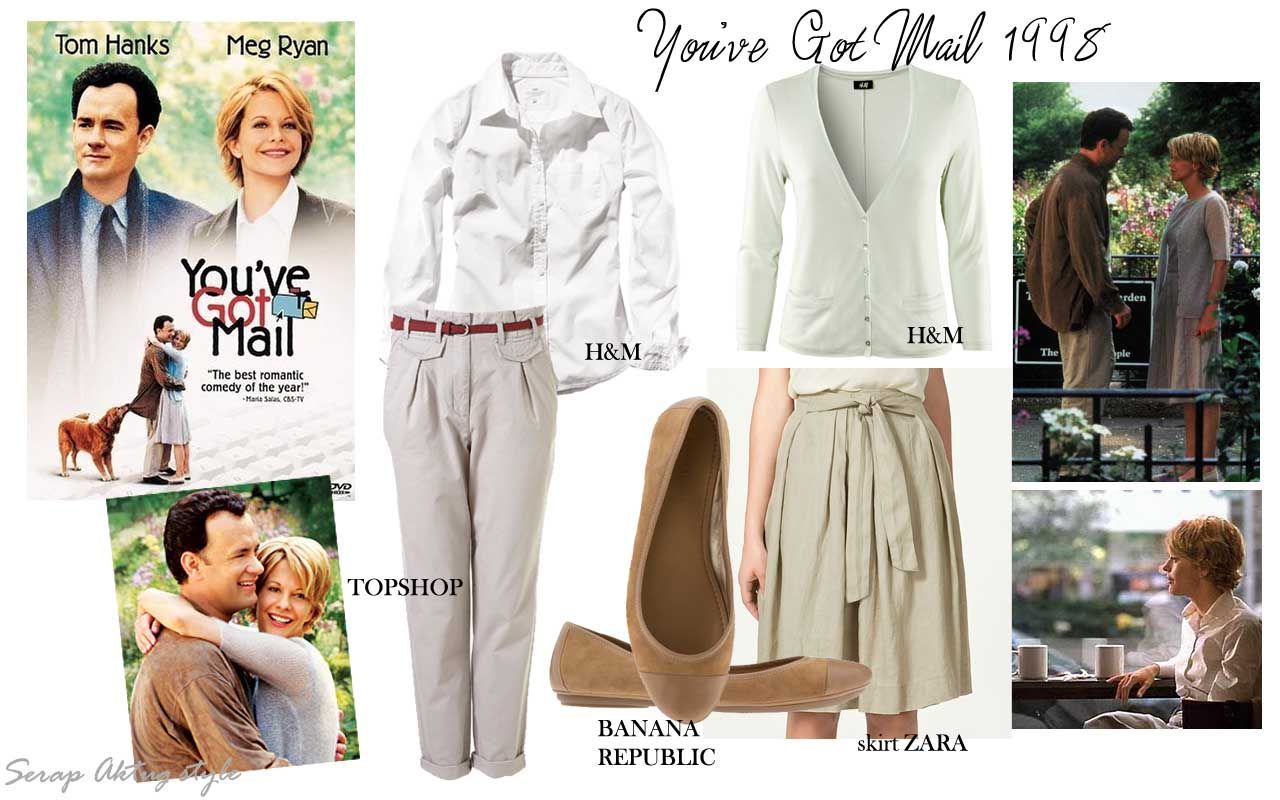 serapaktugstyle: You've got mail (Meg Ryan dress style). Meg ryan
