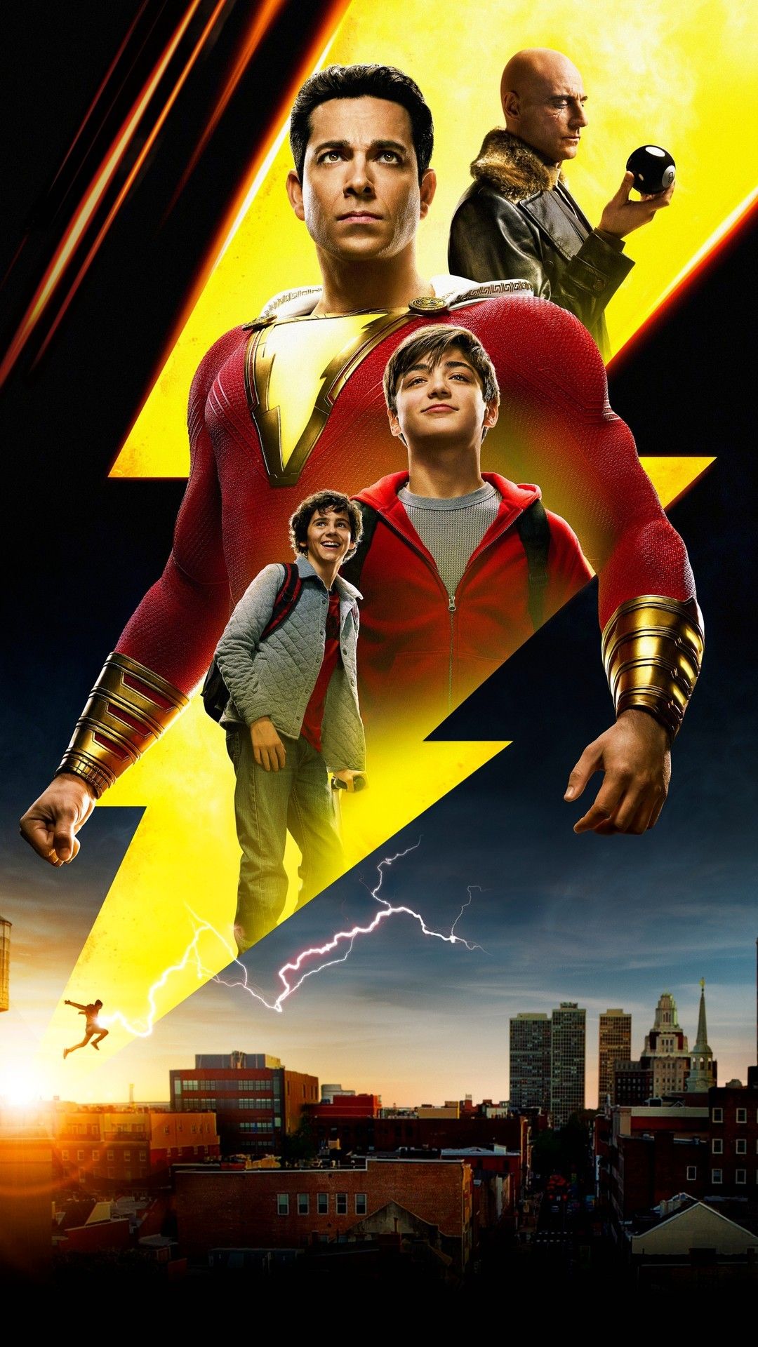 Shazam! iPhone 6 Wallpaper Movie Poster Wallpaper HD