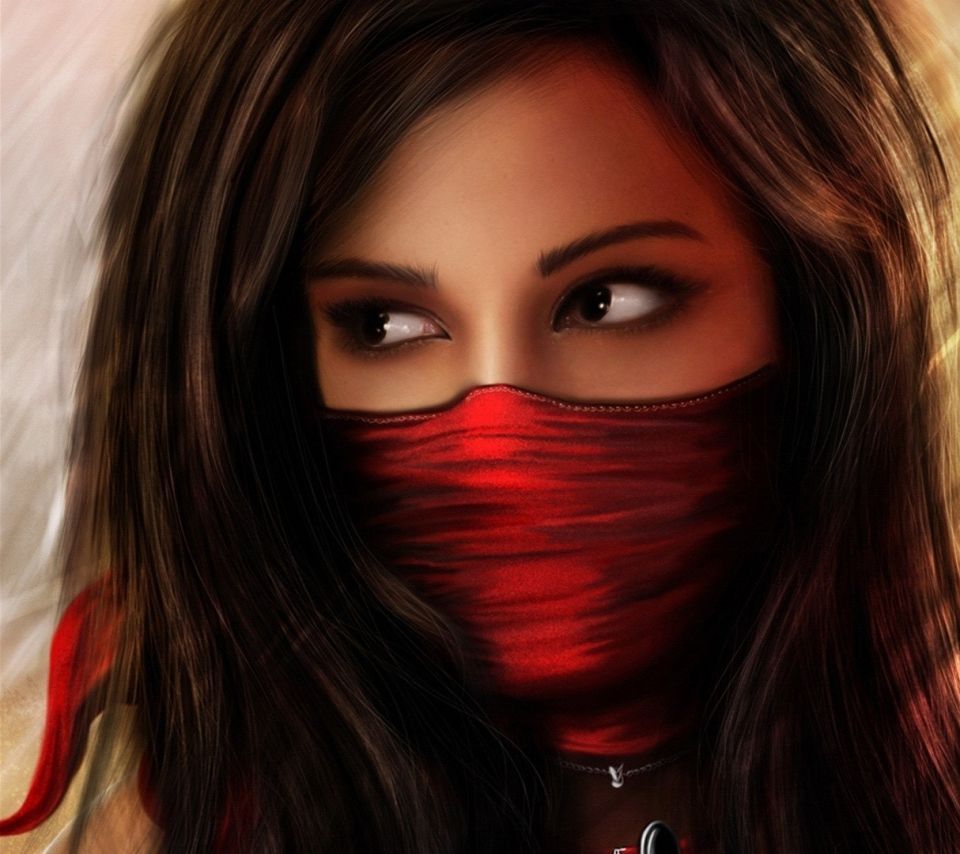 Girl Wearing Mask Wallpapers - Wallpaper Cave