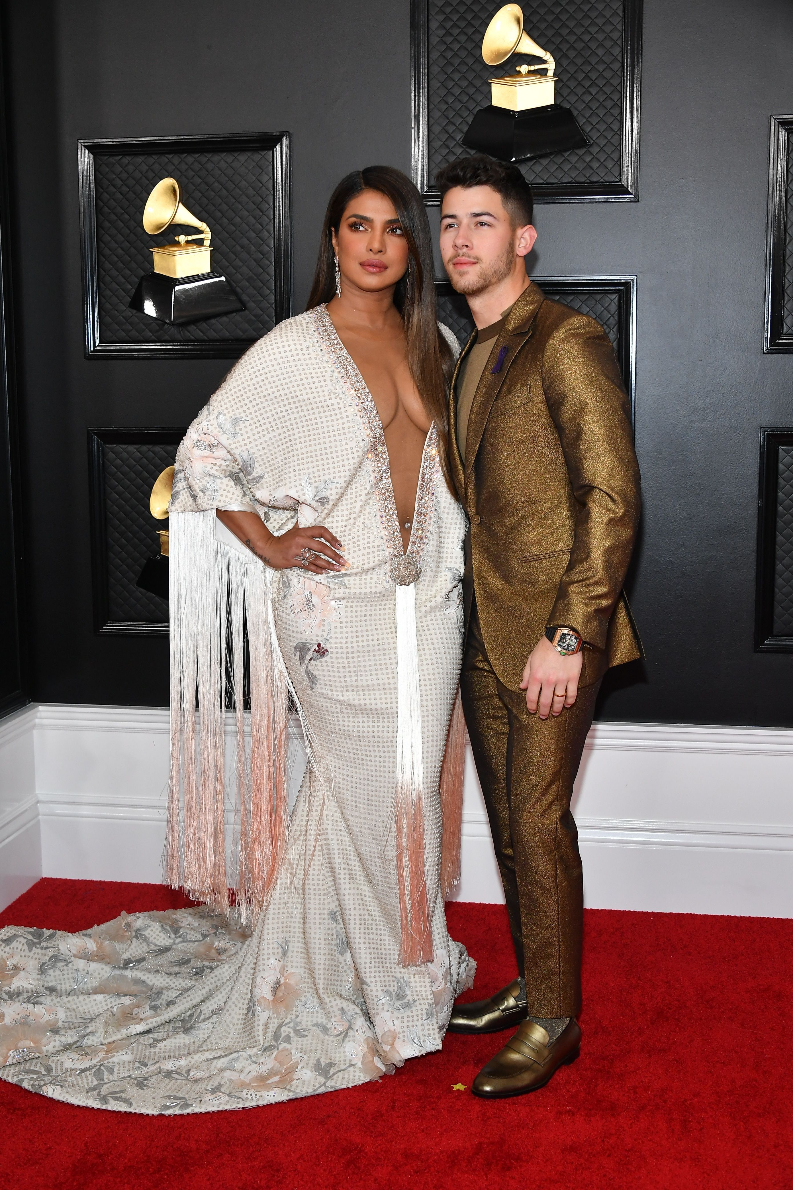 Priyanka Chopra Wears Ralph & Russo for 2020 Grammy Awards