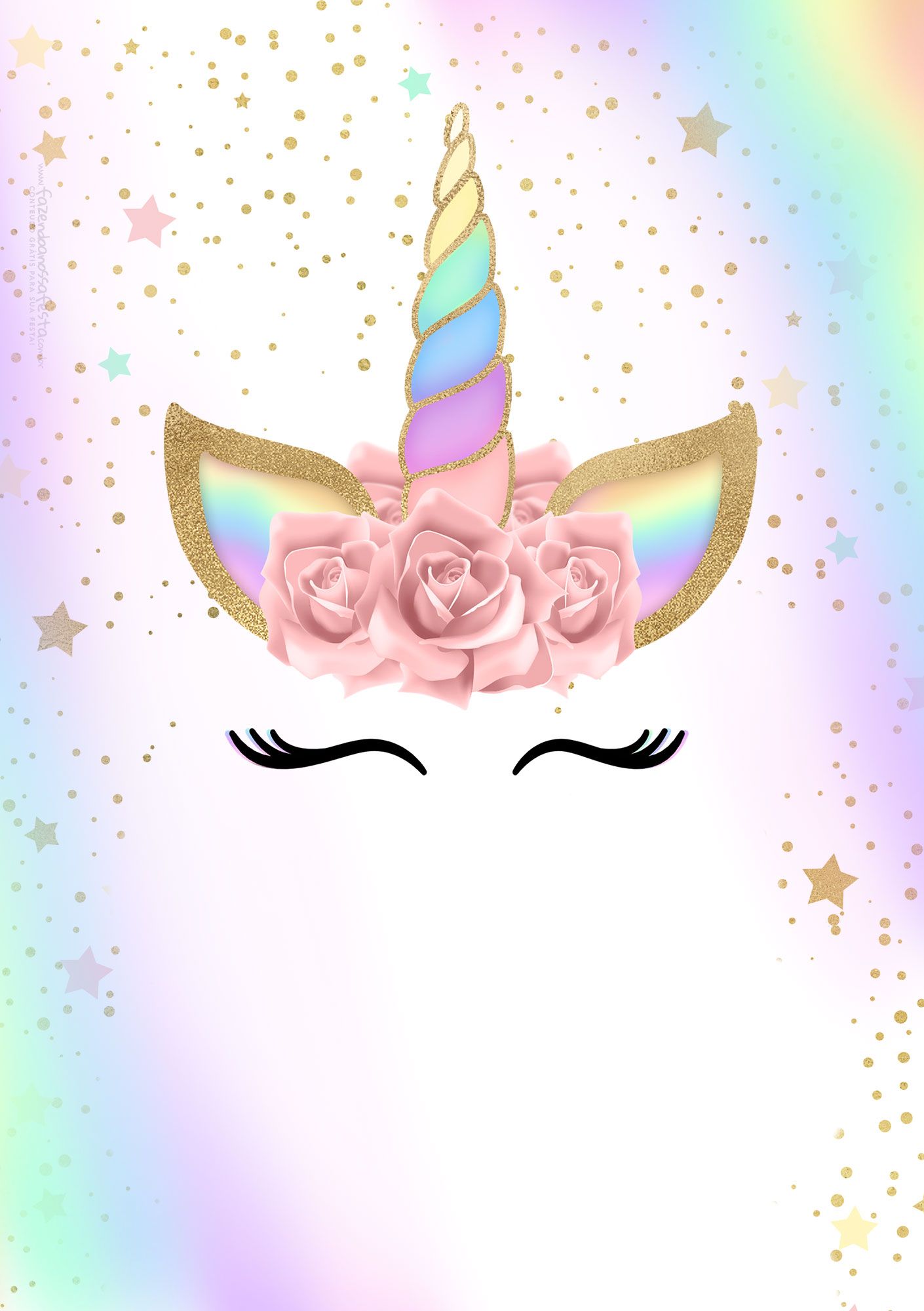 Pretty Unicorn Wallpaper