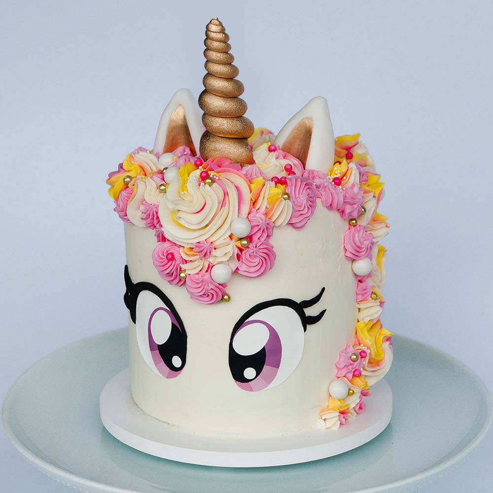 Unicorn Cake Tutorial + Free Eye Printable. Sugar Geek Show