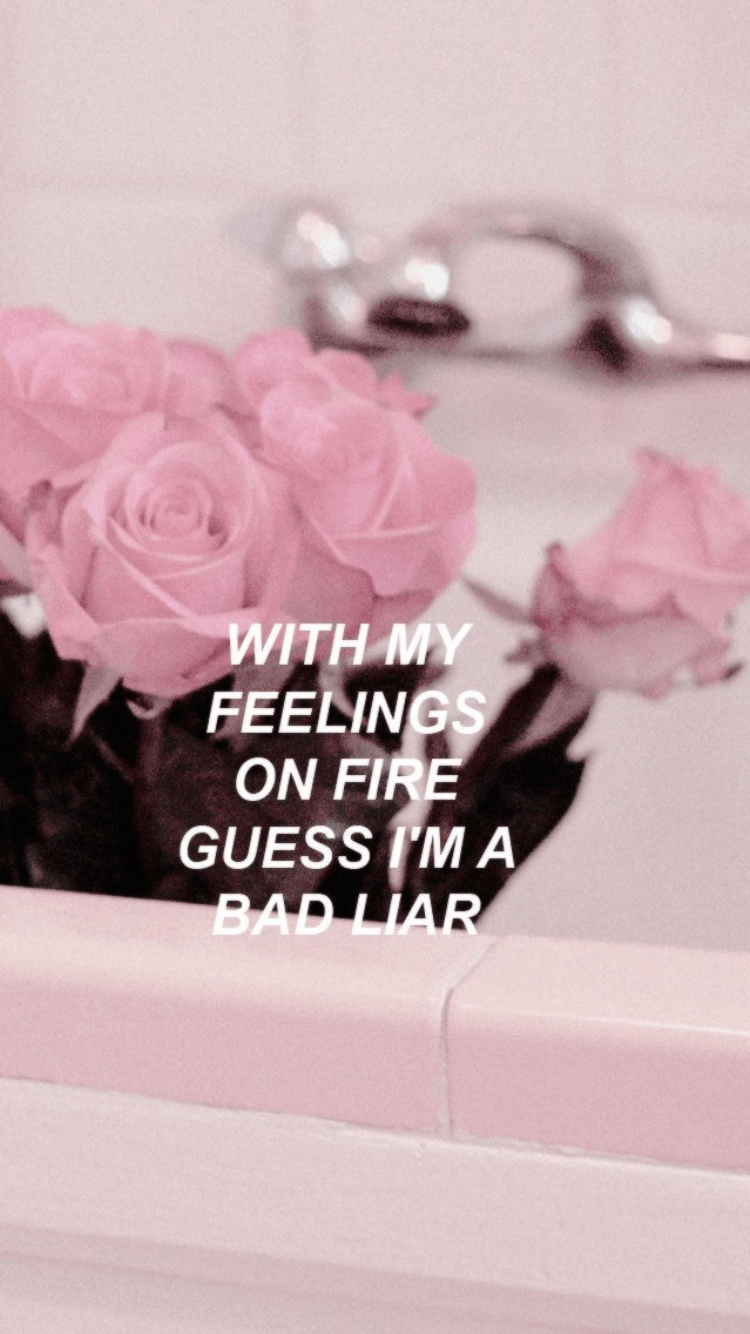 bad liar gomez. Song lyric quotes, Quote aesthetic