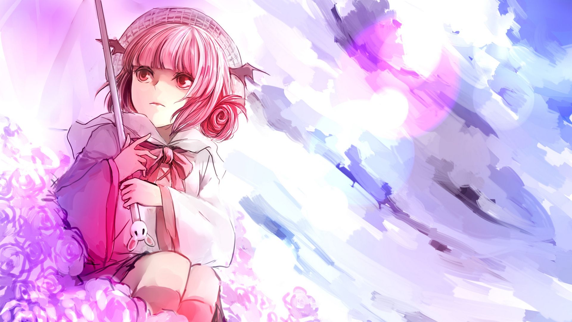 1920x1080 Pink Anime Wallpapers Wallpaper Cave 6858