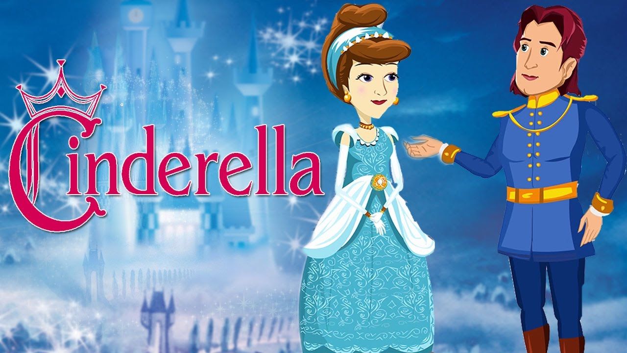 Cinderella. Full Movie. Cartoon Animated Fairy Tales For Kids