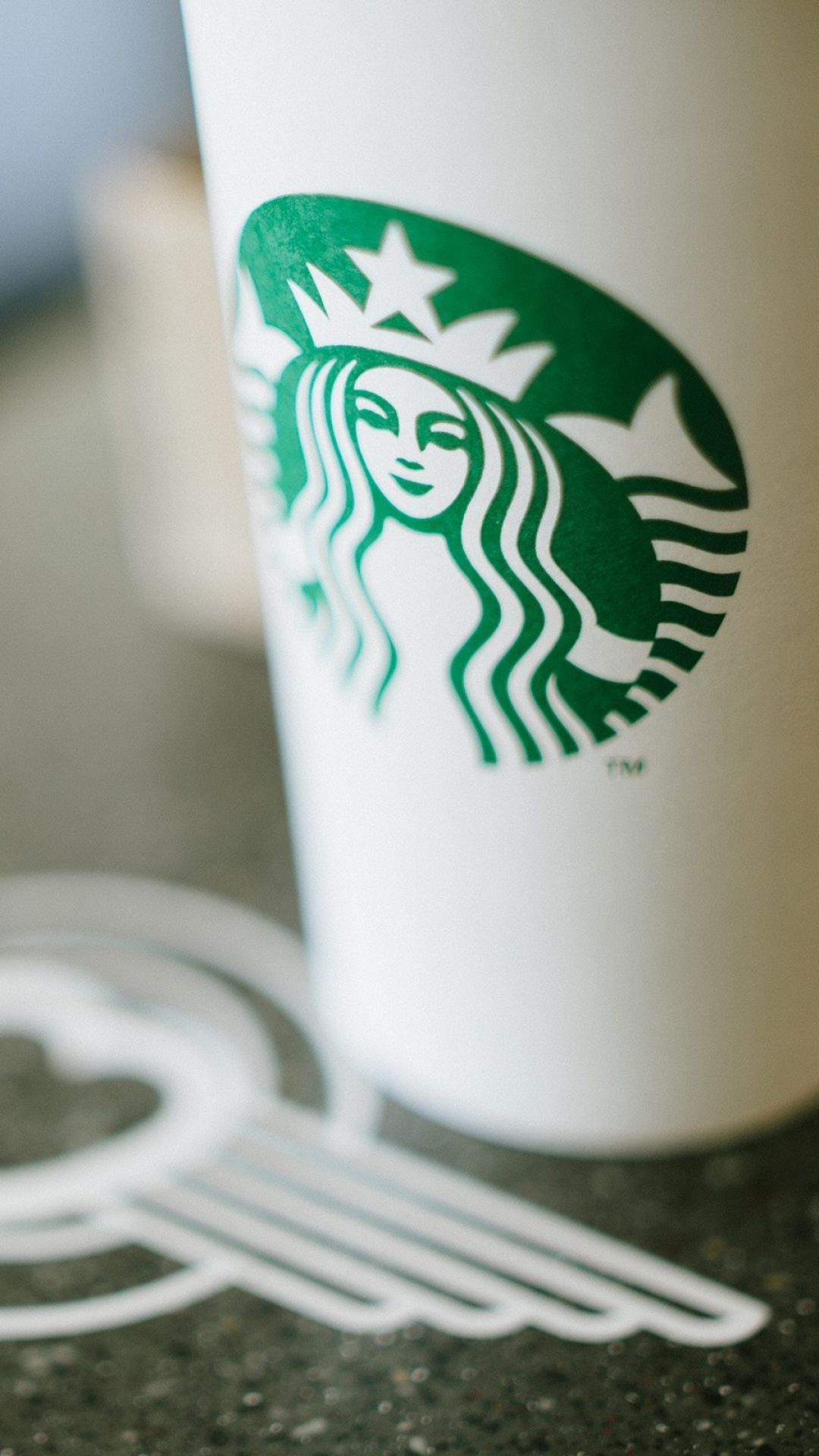 Starbucks Coffee Cup Tilt Shift Android Wallpaper free download