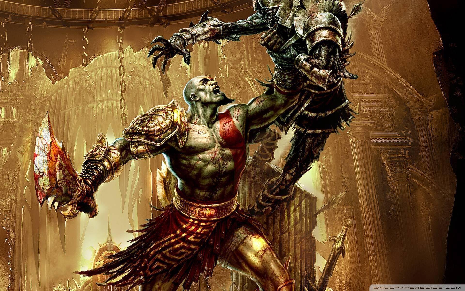God Of War Game HD desktop wallpaper