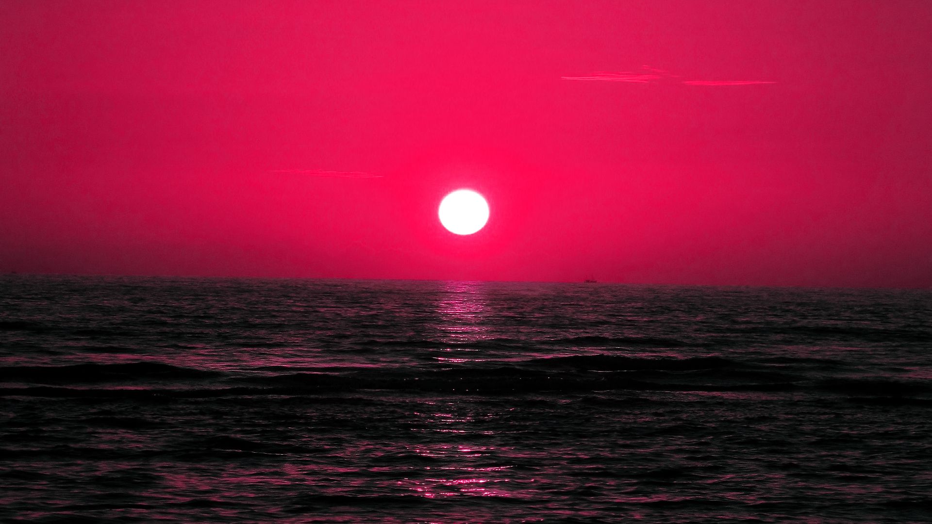 Red Sunset HD Wallpaperx1080
