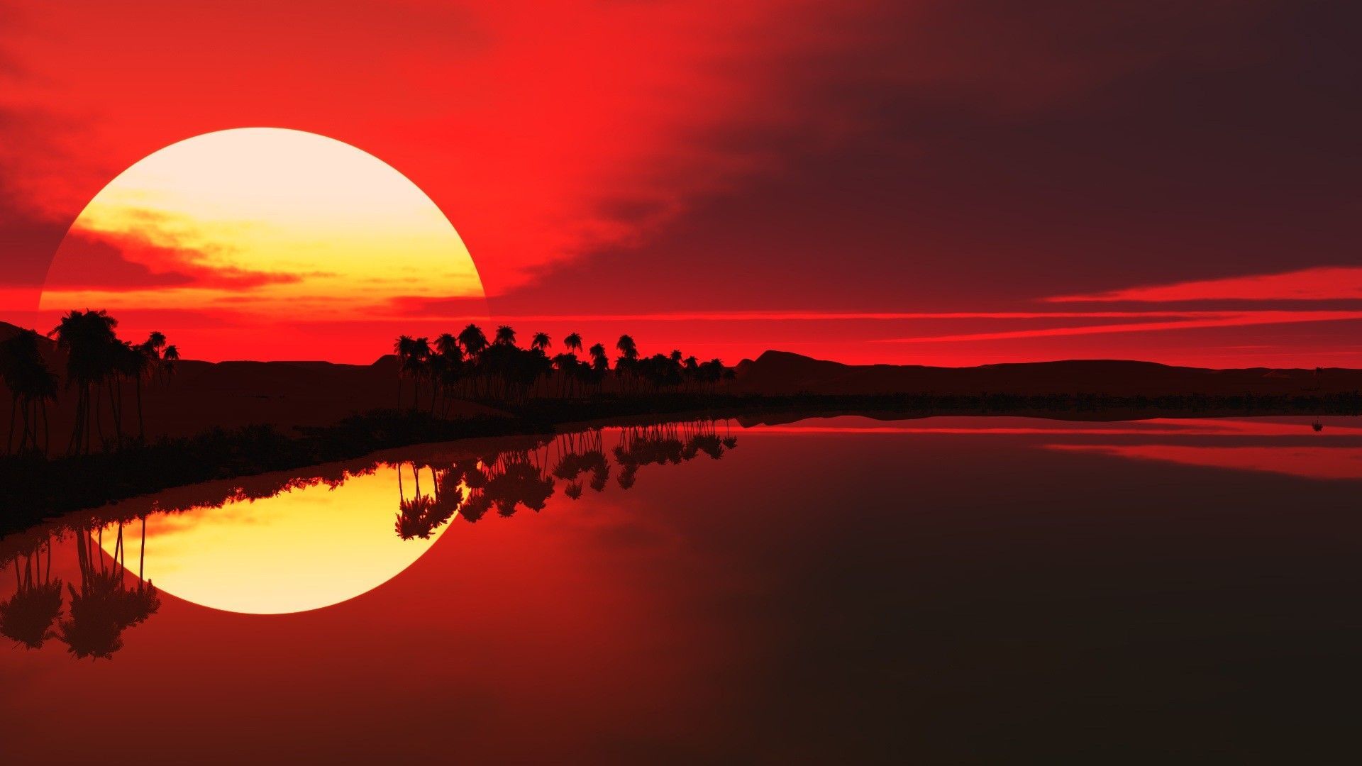 HD Sunset Wallpaper Free 1920X1080 HD Sunset