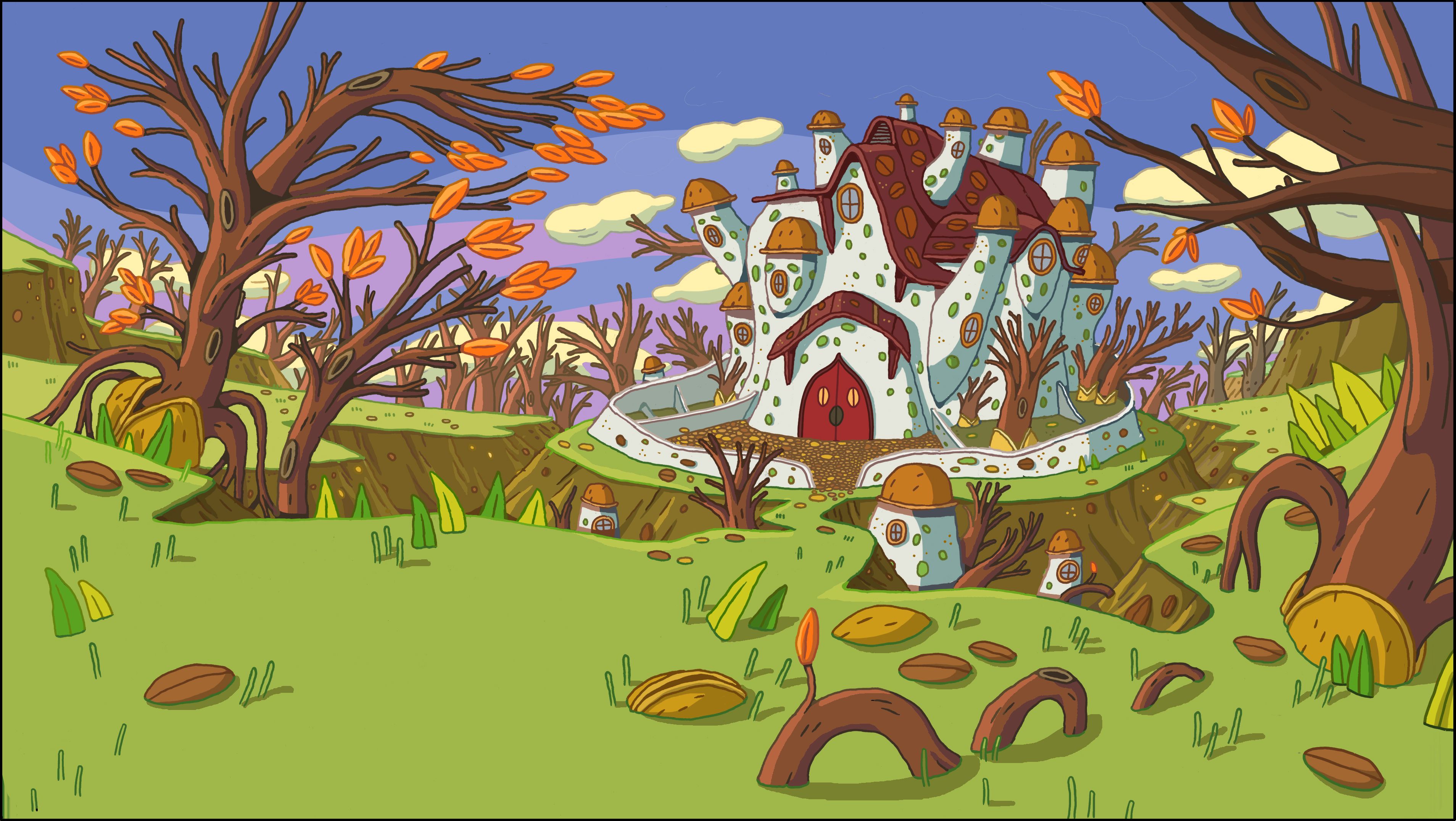 Adventure Time Landscape Wallpaperx2152