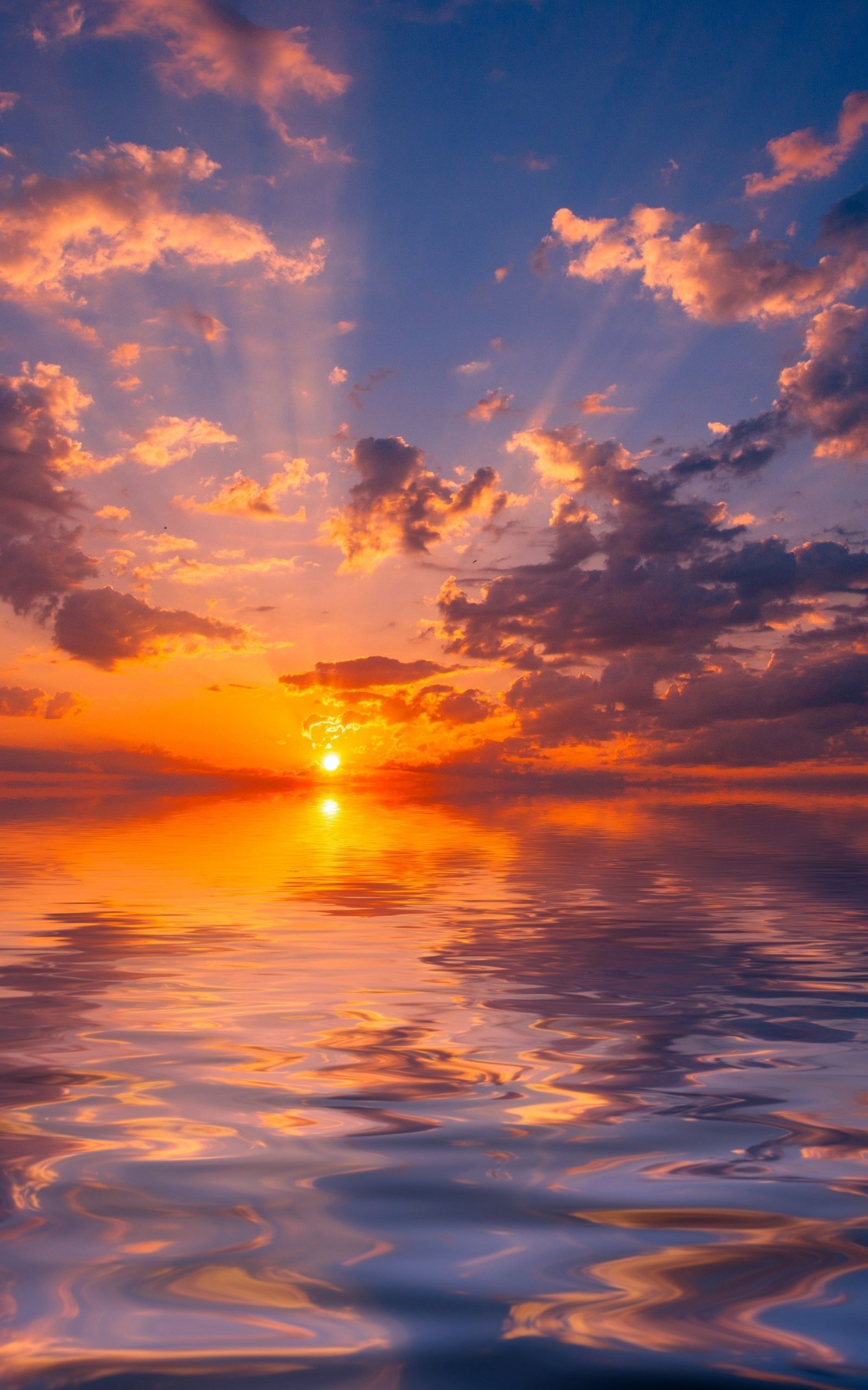 Sunset Clouds Wallpaper Free Sunset Clouds Background